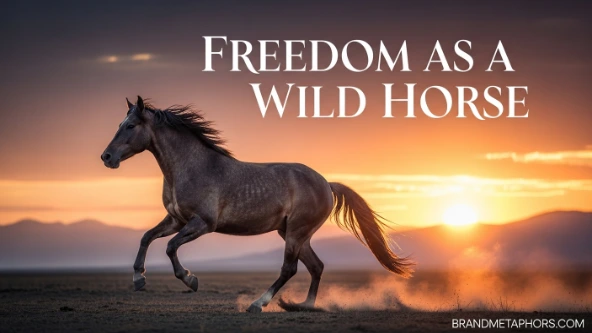 Freedom as a Wild Horse