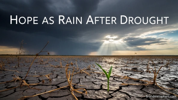 Hope as Rain After Drought