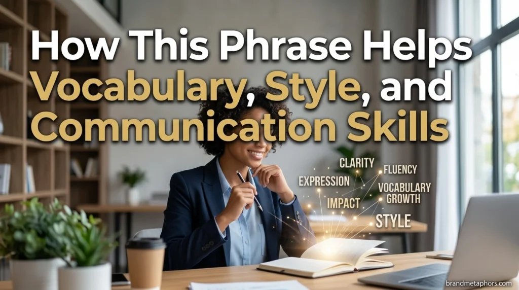 How This Phrase Helps Vocabulary, Style, and Communication Skills