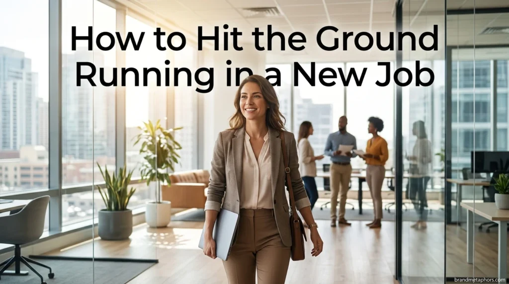 How to Hit the Ground Running in a New Job