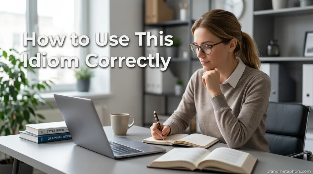 How to Use This Idiom Correctly