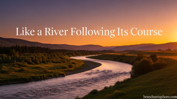 Like a River Following Its Course