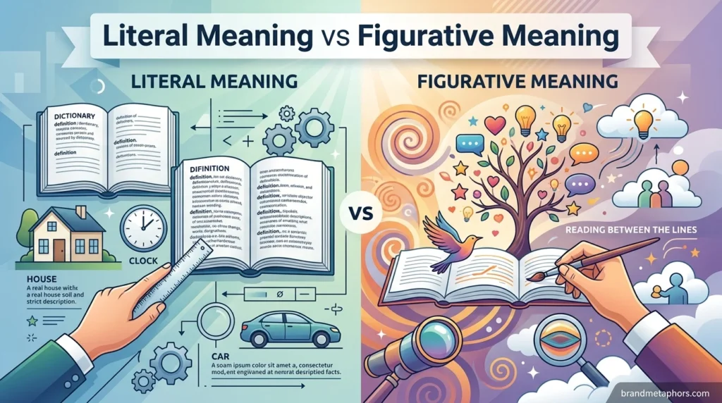 Literal Meaning vs Figurative Meaning