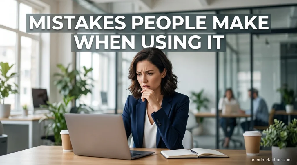 Mistakes People Make When Using It
