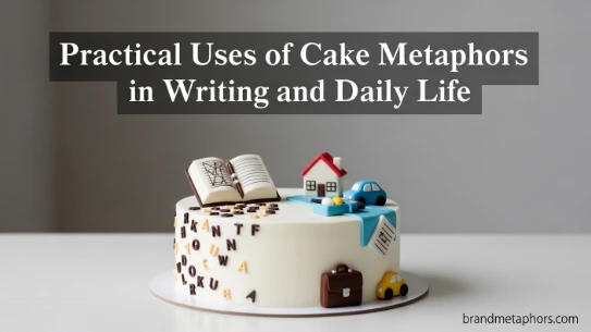 Practical Uses of Cake Metaphors in Writing and Daily Life