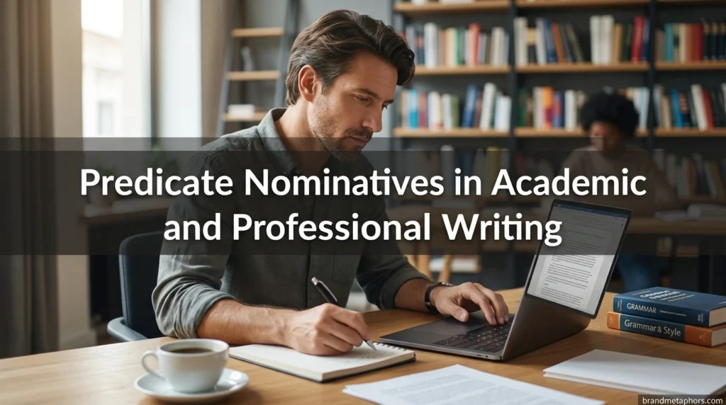 Predicate Nominatives in Academic and Professional Writing