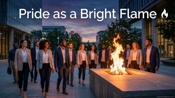 Pride as a Bright Flame