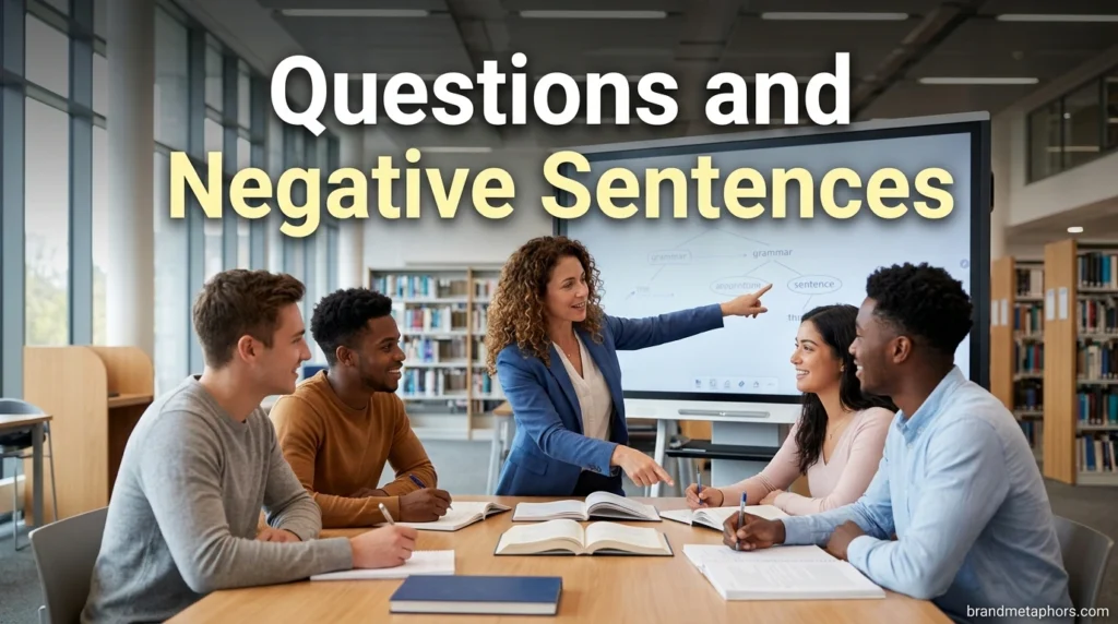 Questions and Negative Sentences