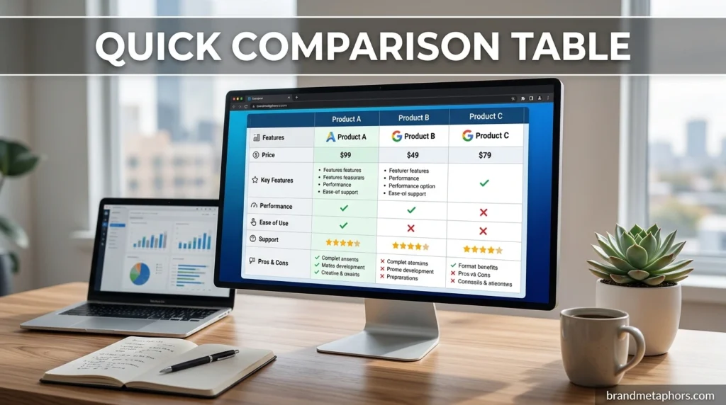 Quick Comparison Table