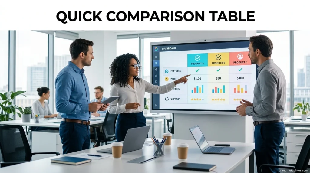 Quick Comparison Table