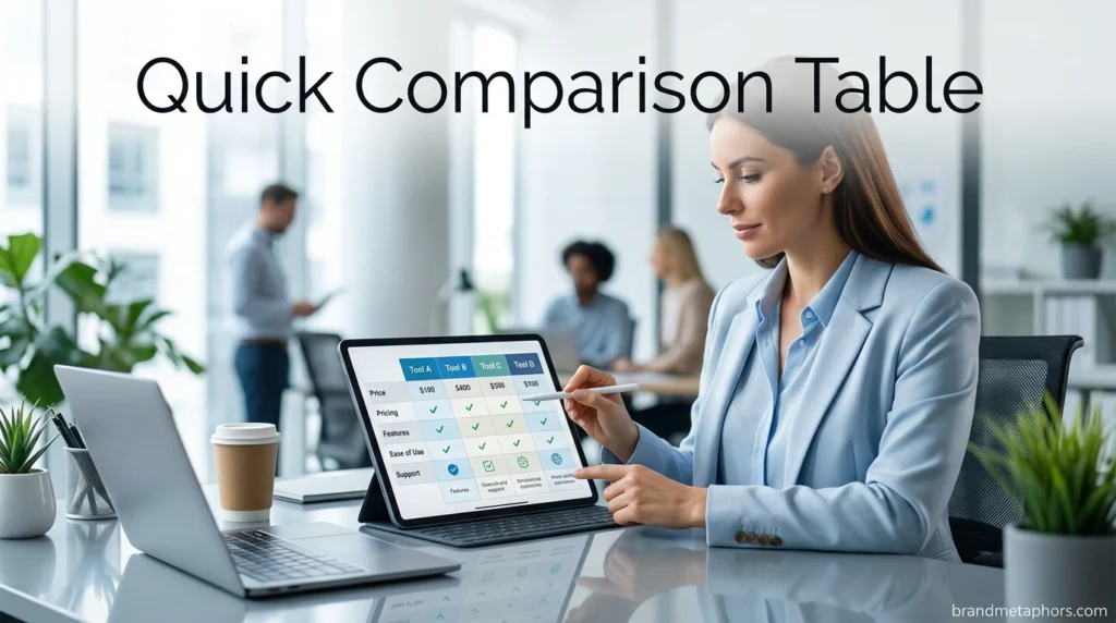 Quick Comparison Table