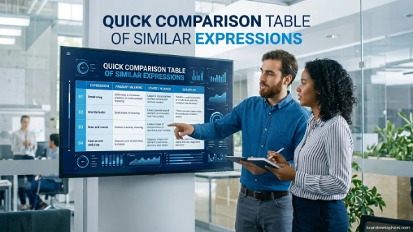 Quick Comparison Table of Similar Expressions