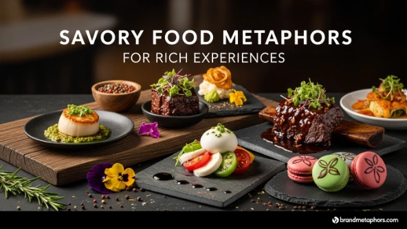 Savory Food Metaphors for Rich Experiences