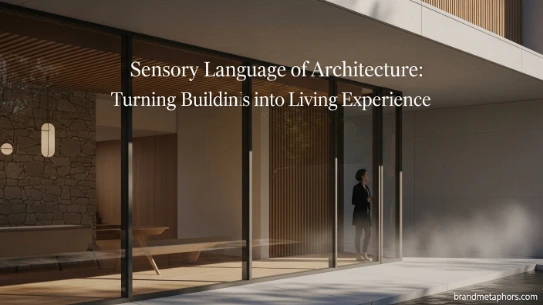 Sensory Language of Architecture