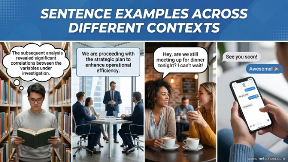 Sentence Examples Across Different Contexts