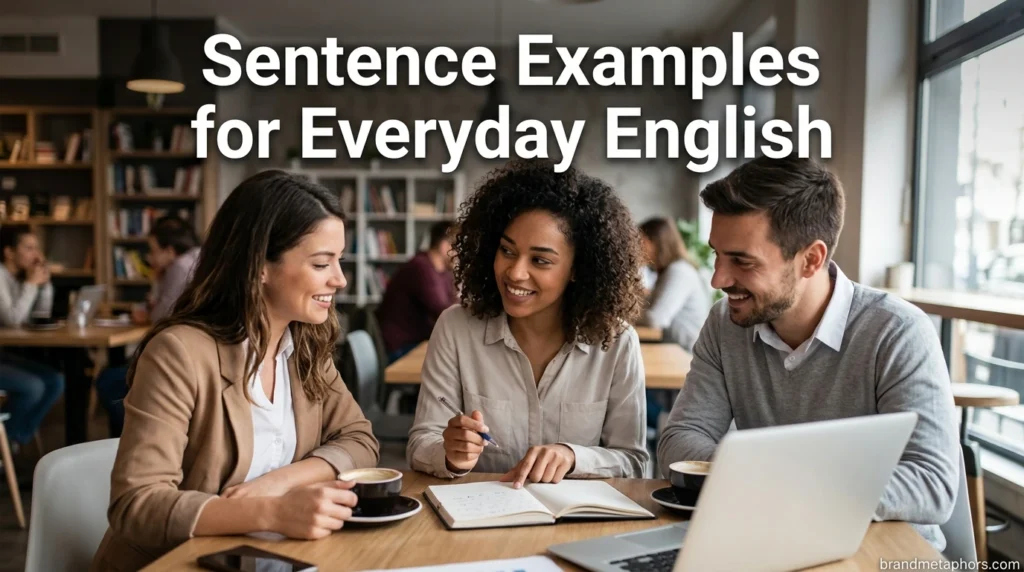 Sentence Examples for Everyday English