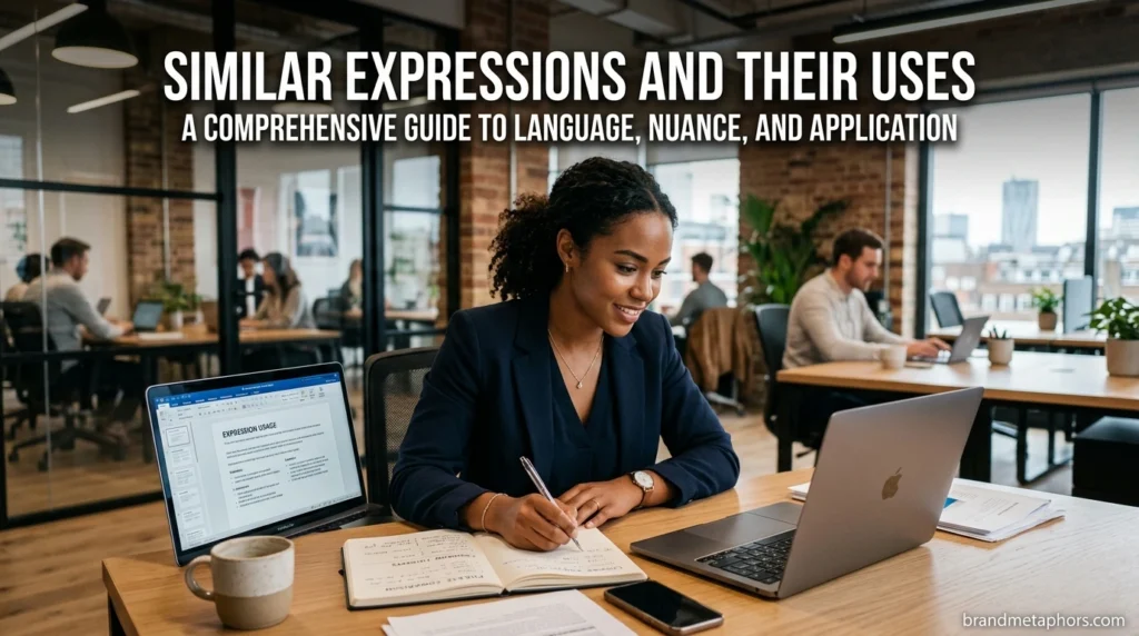 Similar Expressions and Their Uses