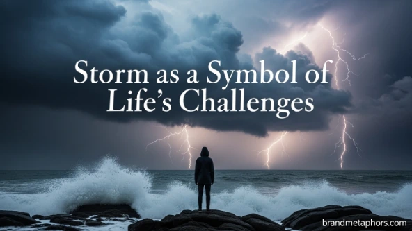 Storm as a Symbol of Life's Challenges