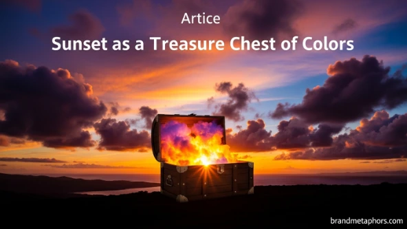 Sunset as a Treasure Chest of Colors