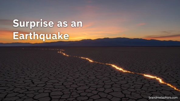 Surprise as an Earthquake
