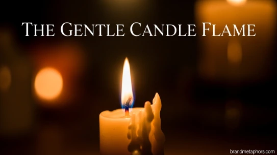 The Gentle Candle Flame