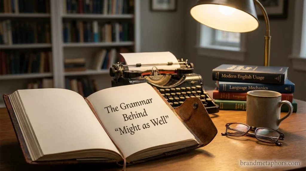 The Grammar Behind "Might as Well"