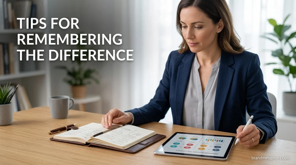 Tips for Remembering the Difference