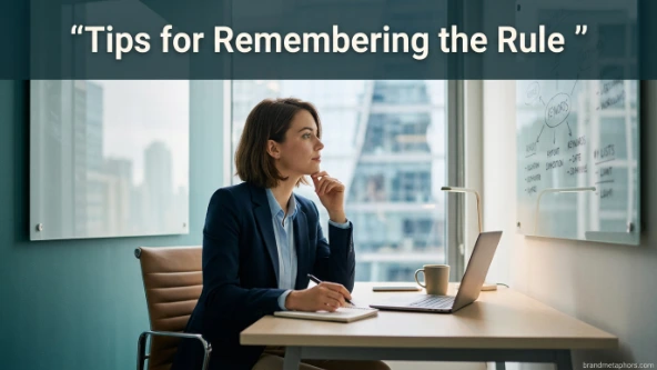 Tips for Remembering the Rule