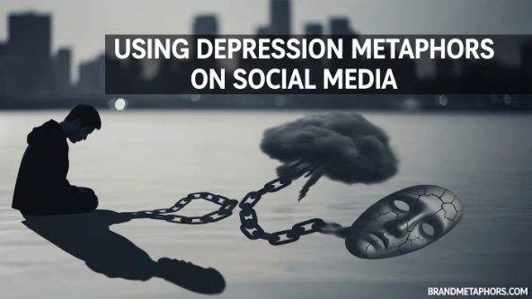 Using Depression Metaphors on Social Media