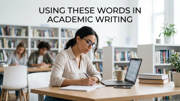 Using These Words in Academic Writing