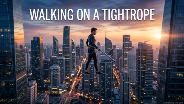 Walking on a Tightrope