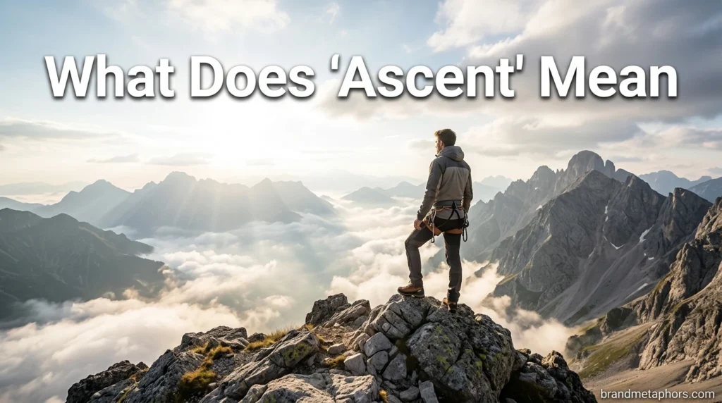 What Does "Ascent" Mean