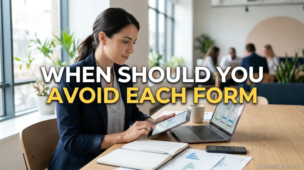 When Should You Avoid Each Form