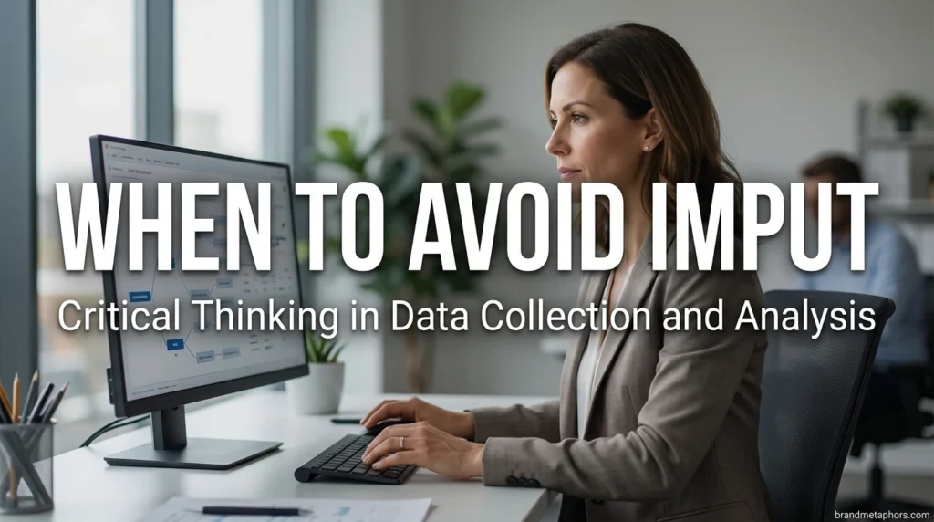 When to Avoid Imput
