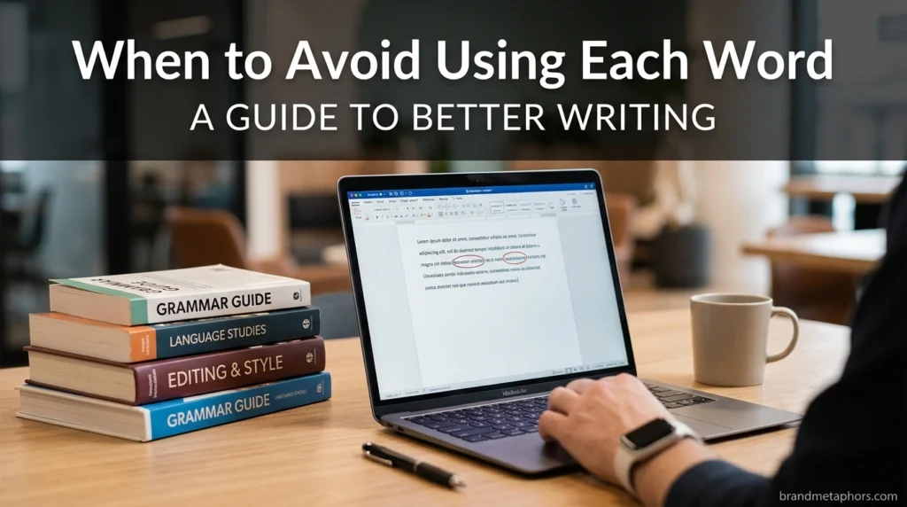 When to Avoid Using Each Word