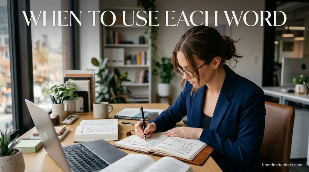 When to Use Each Word
