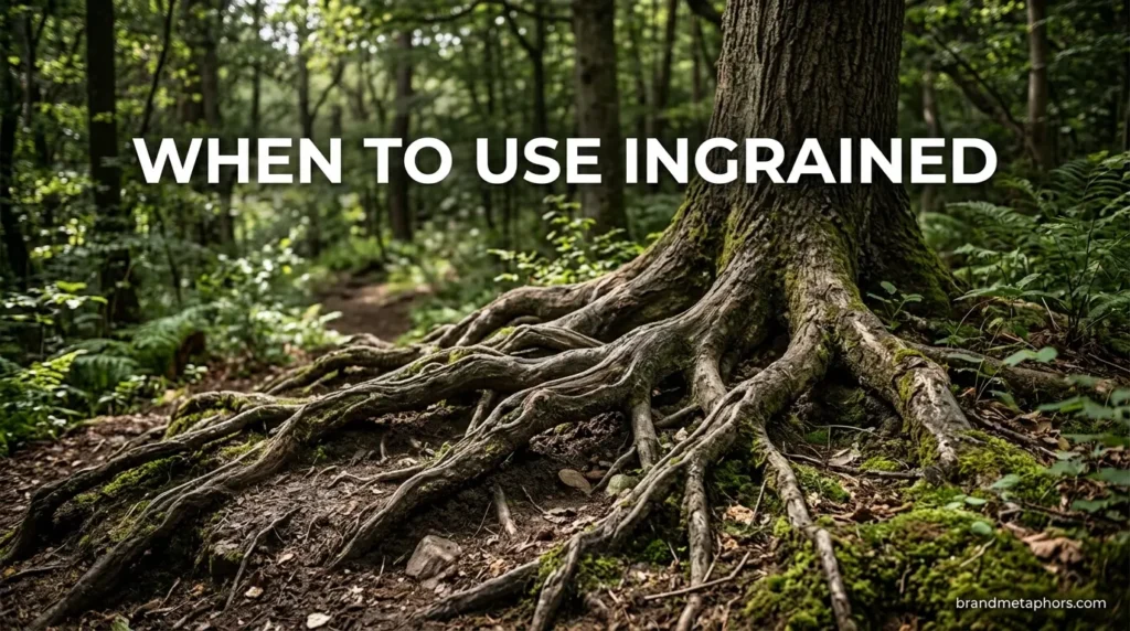 When to Use Ingrained