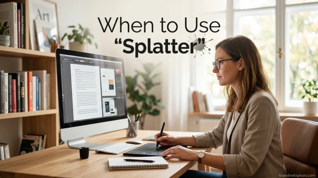 When to Use "Splatter"