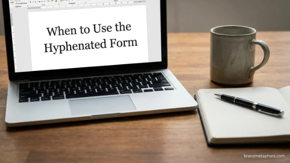 When to Use the Hyphenated Form