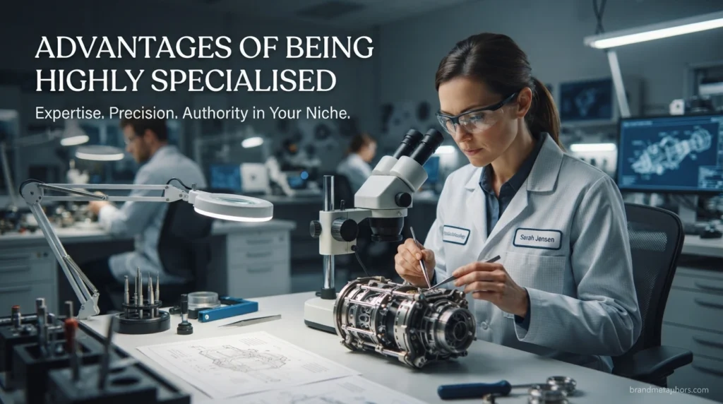 Advantages of Being Highly Specialised