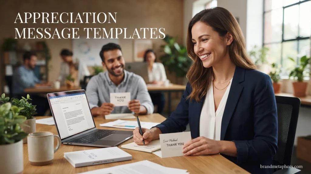 Appreciation Message Templates