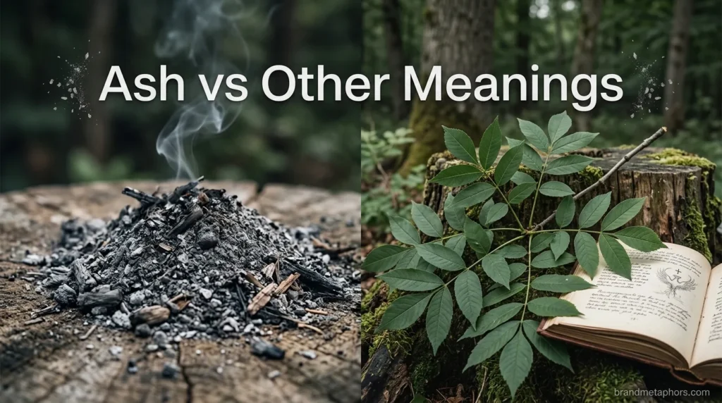 Ash vs Other Meanings