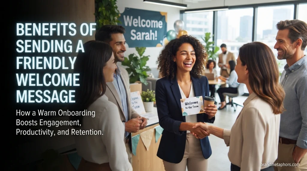 Benefits of Sending a Friendly Welcome Message