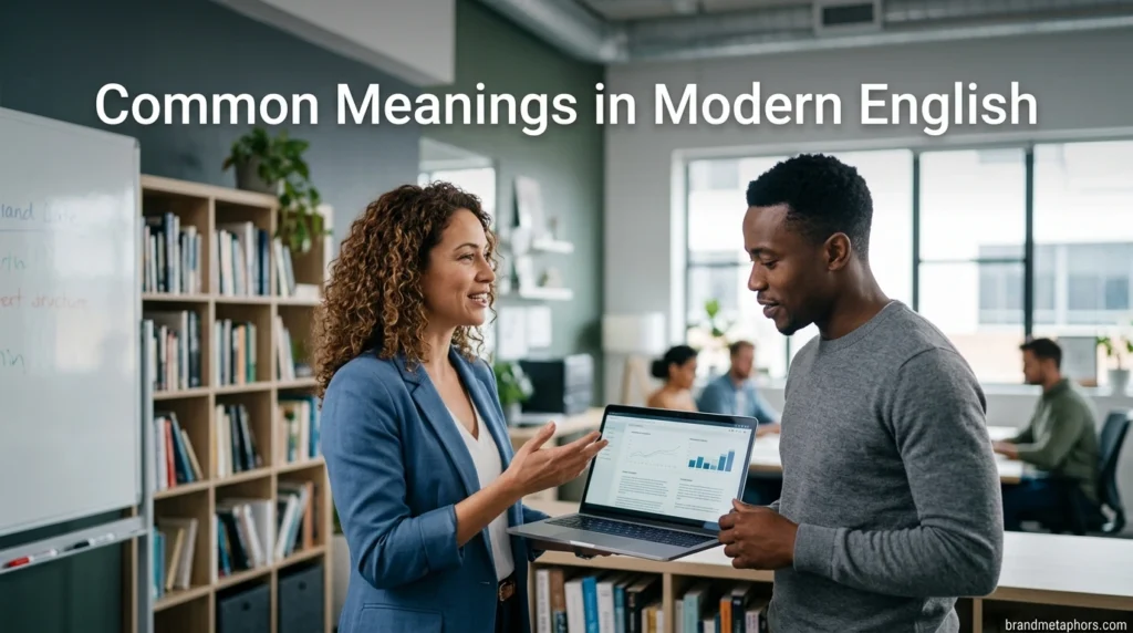 Common Meanings in Modern English