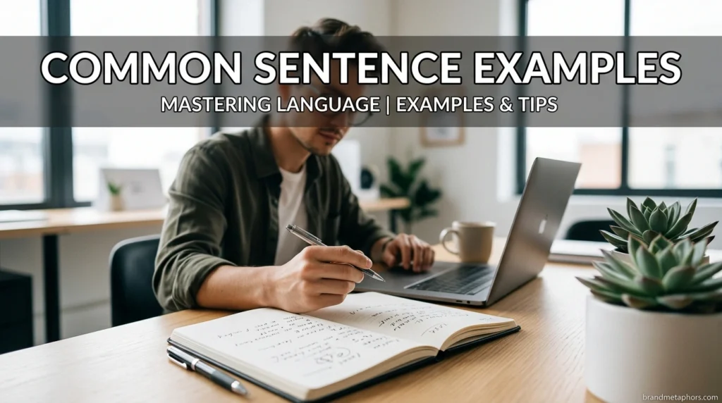 Common Sentence Examples
