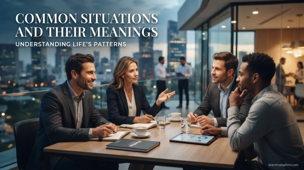 Common Situations and Their Meanings