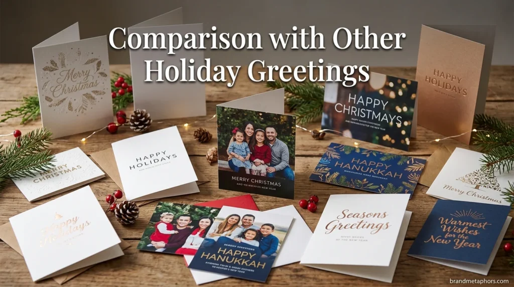 Comparison with Other Holiday Greetings