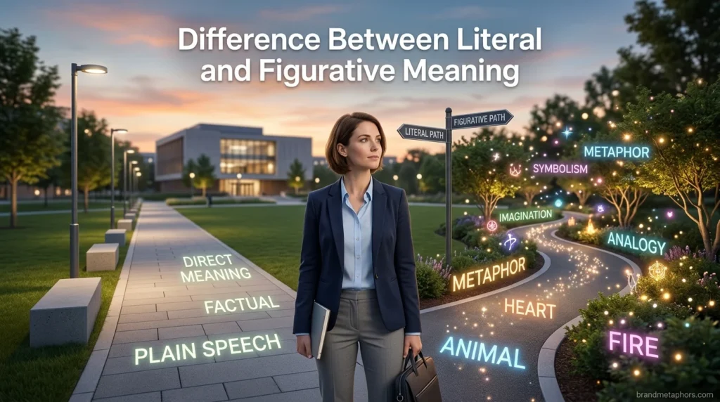 Difference Between Literal and Figurative Meaning