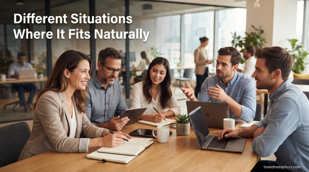 Different Situations Where It Fits Naturally