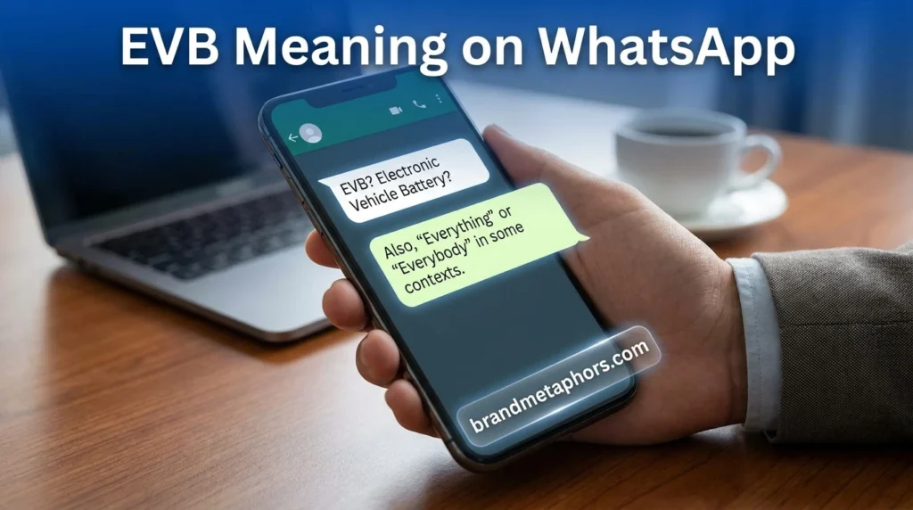 EVB Meaning on WhatsApp